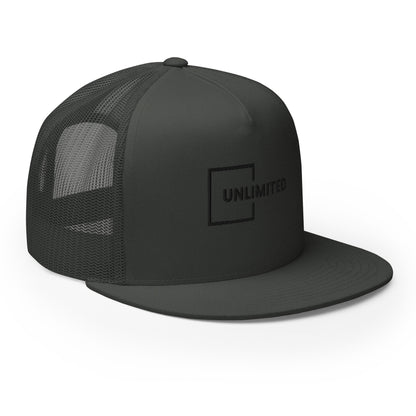 "UNLIMITED" Classic Snapback Trucker Cap | Be You Out Loud