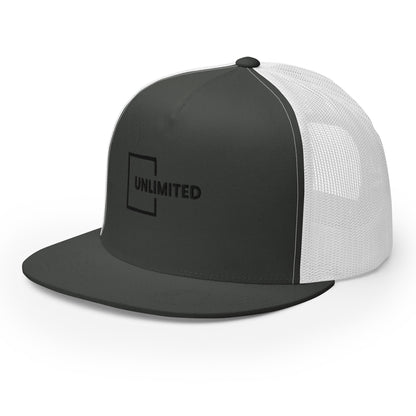 "UNLIMITED" Classic Snapback Trucker Cap | Be You Out Loud