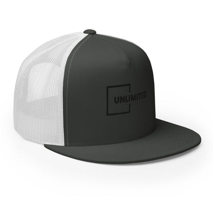 "UNLIMITED" Classic Snapback Trucker Cap | Be You Out Loud