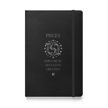 Pisces Zodiac Themed Notebook – Empathetic, Sensitive, Creative