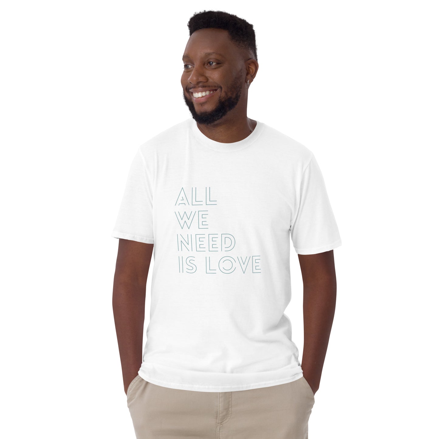 Men’s "All We Need Is Love" Relaxed T-Shirt