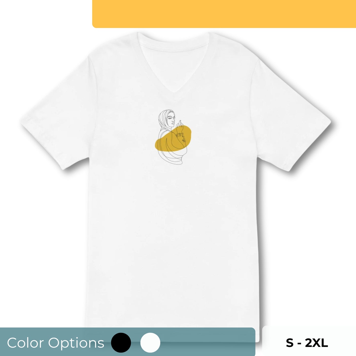 Women's Golden Touch V-Neck Tee