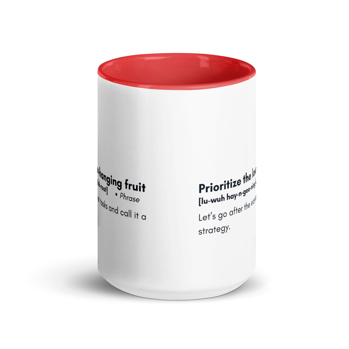 "Easy Wins" Mug – Corporate Humor Unleashed