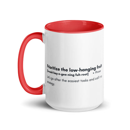 "Easy Wins" Mug – Corporate Humor Unleashed