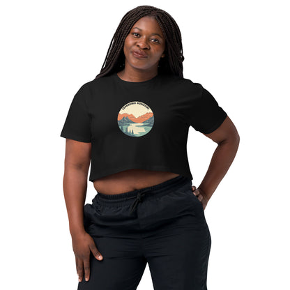 Women’s Bravery-Themed Crop Top - Embrace Boldness